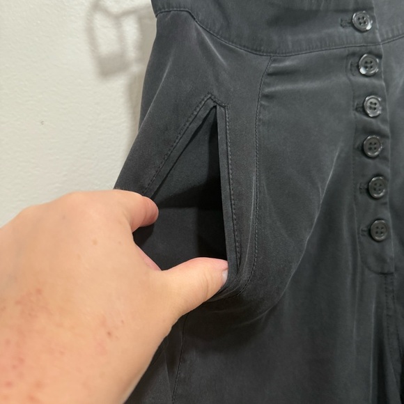 Scanlan Theodore black silk blend pants 4 - Picture 4 of 11